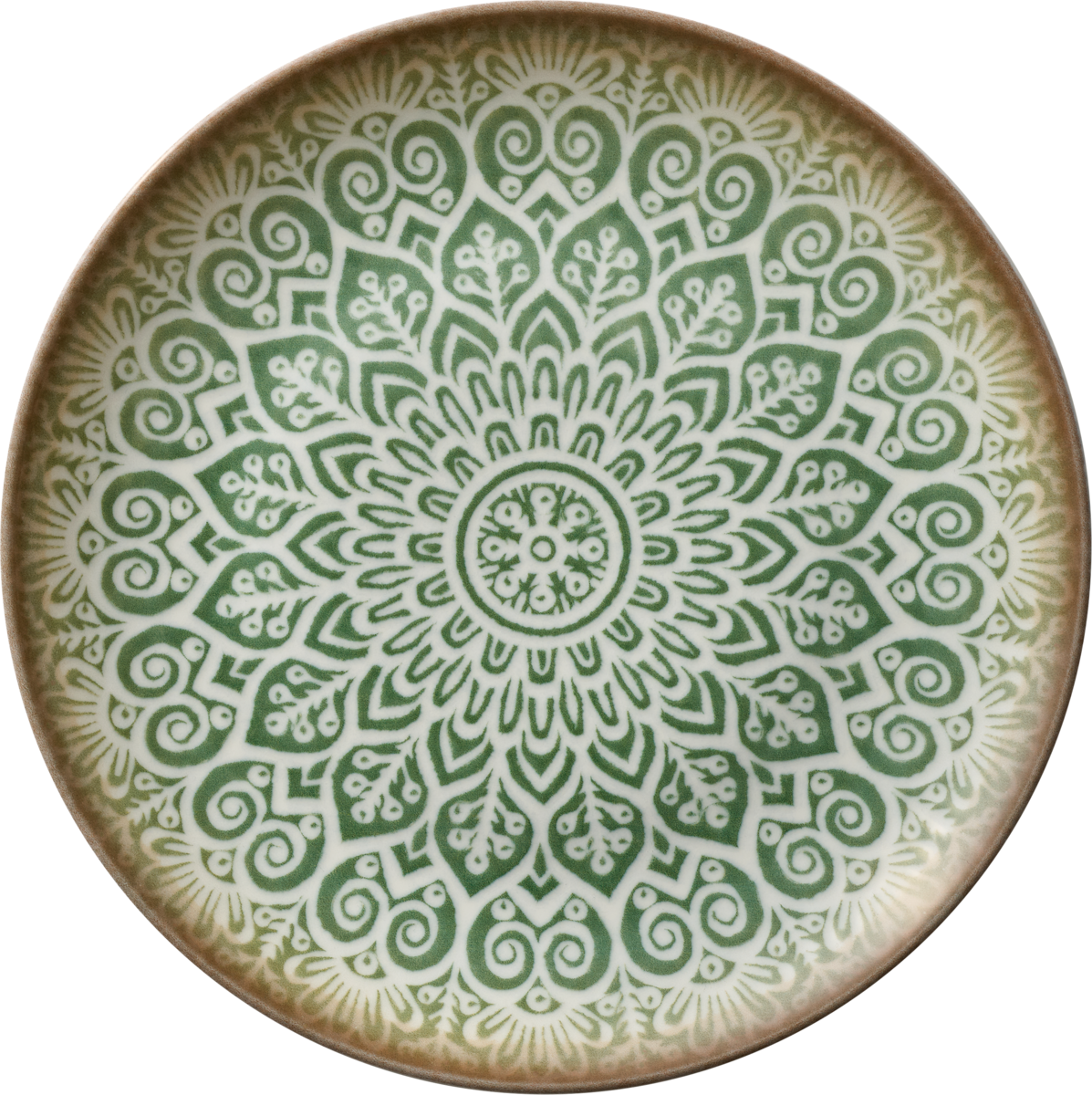 Soulmate - Teller flach rund coup jade 27cm