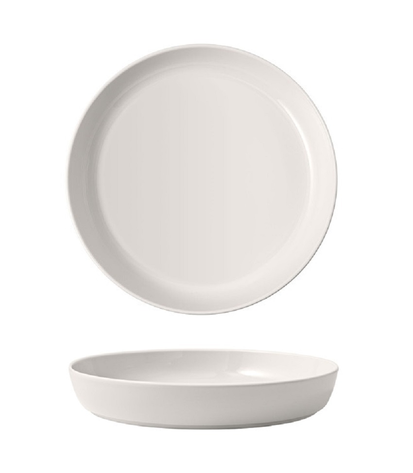 Iconic La Boule - Schale flach weiss, 24 x 4 cm, 1.1 ltr.