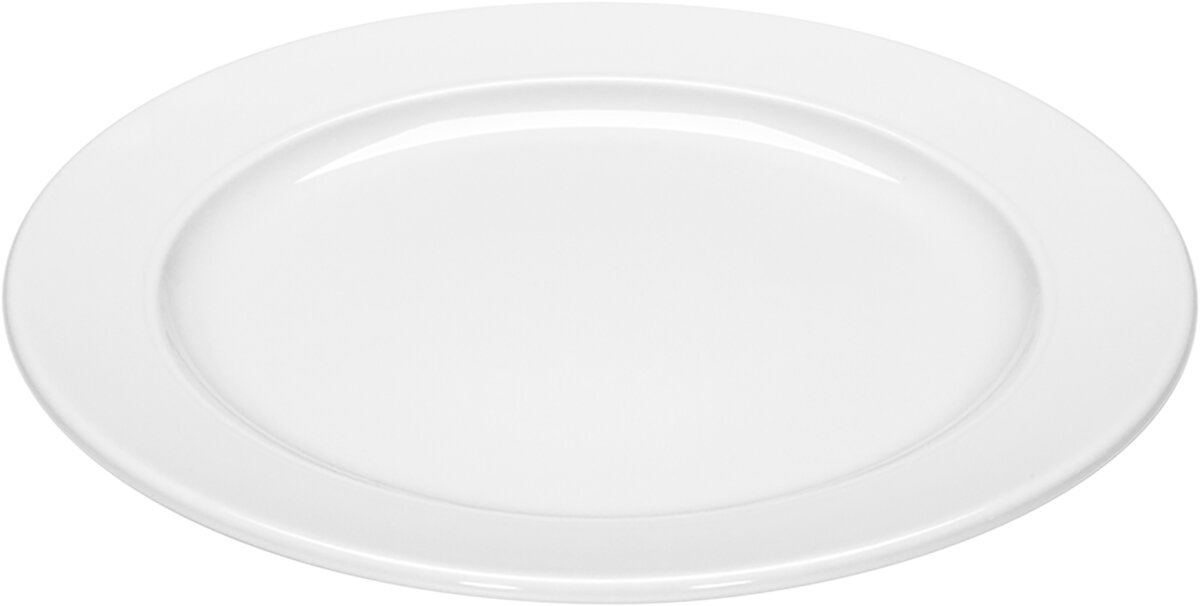 Relation Today - Teller flach rund Fahne, 23 cm