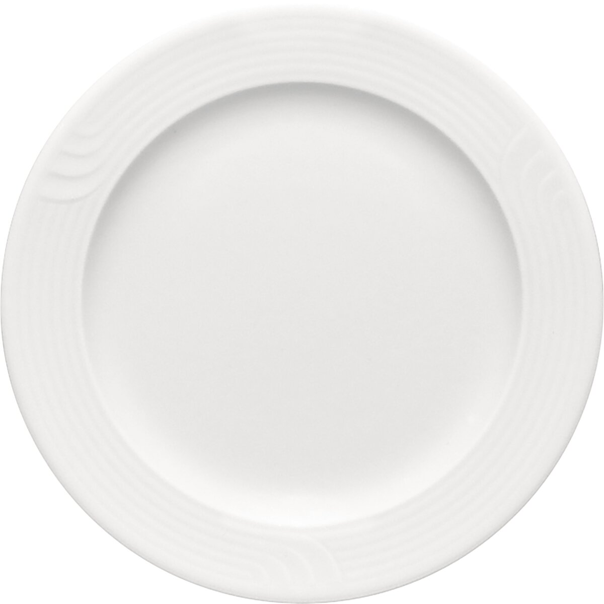 Carat - Teller flach rund Fahne Relief, 24 cm