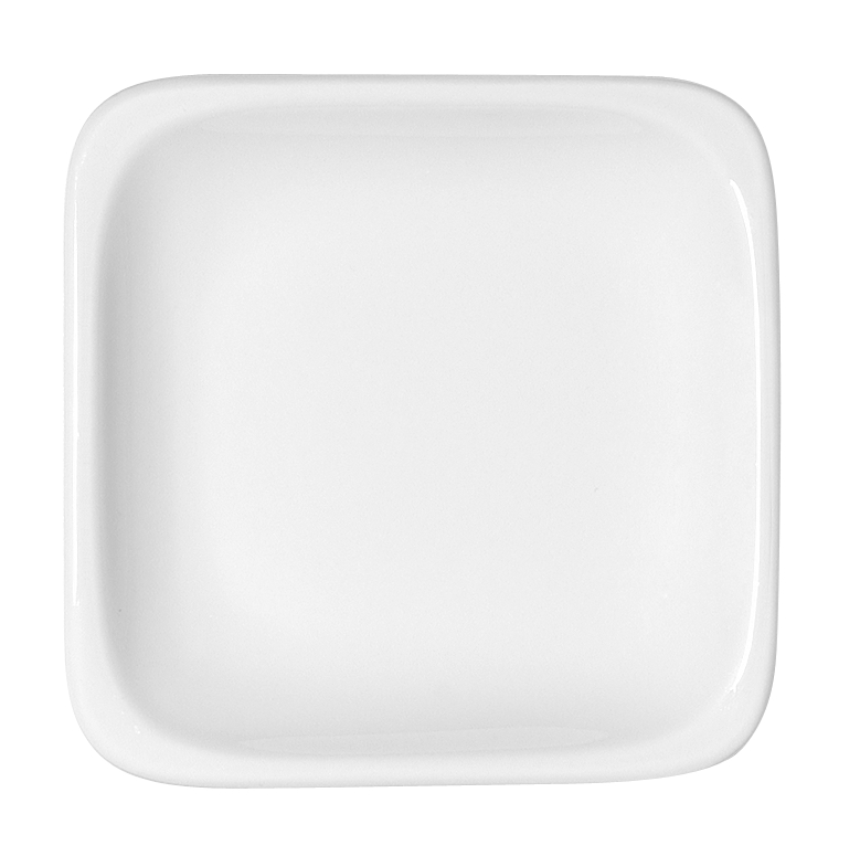 b1100/6200 - Teller flach quadratisch, 12 cm