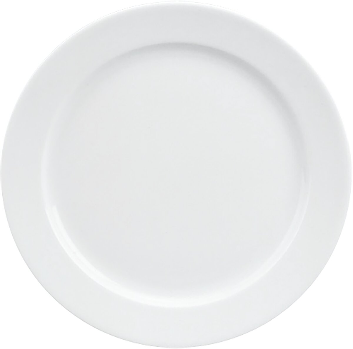Form 898 - Teller flach rund Fahne, 15 cm