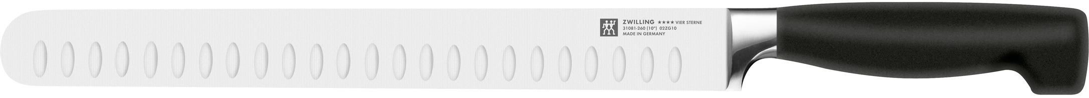 Schinkenmesser mit Kullen, 26 cm, no-color