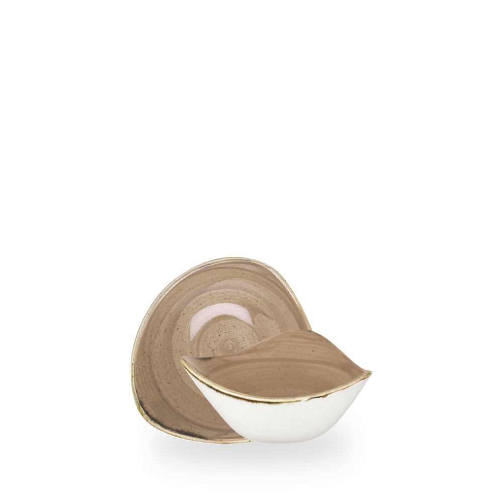 Churchill Stonecast Truffle Dreieckige Schale 15,3 cm 