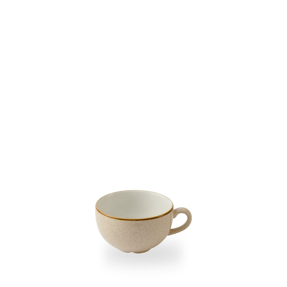 Churchill Stonecast Nutmeg Cream Cappuccino-Tasse 34Cl