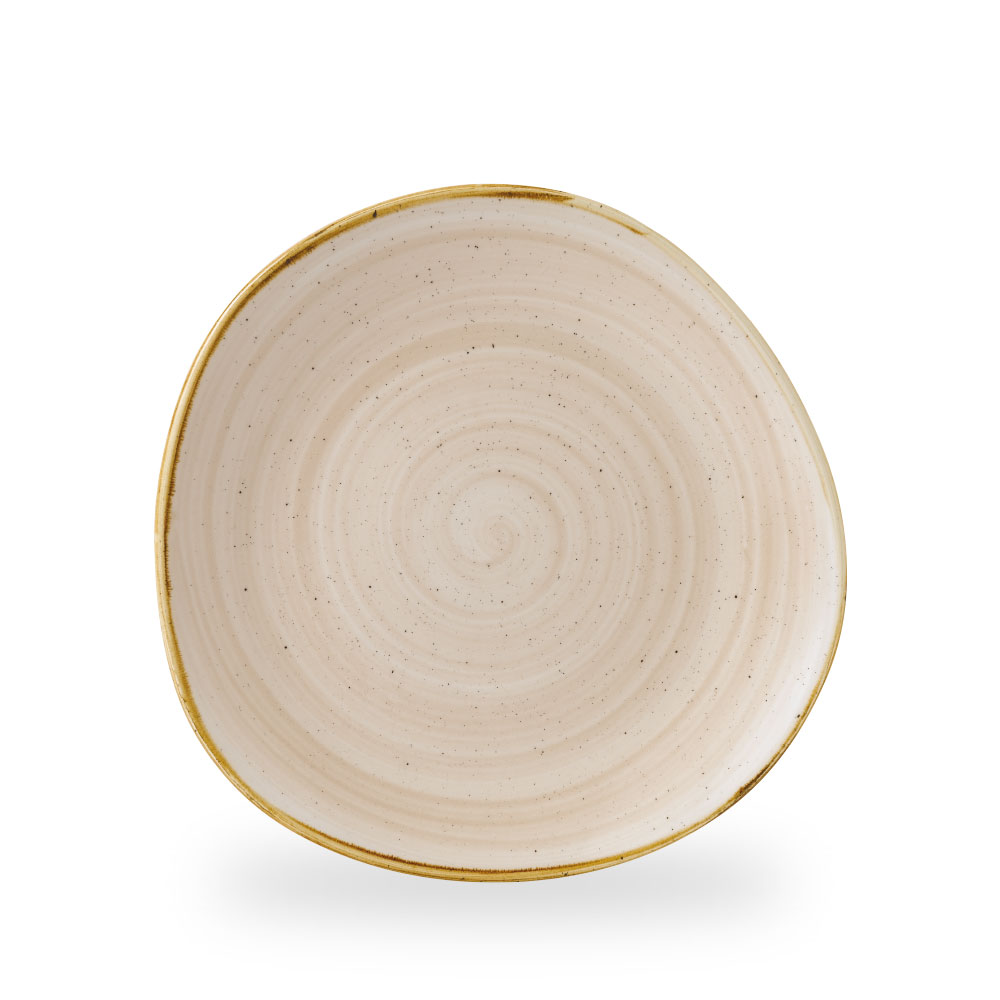Churchill Stonecast Nutmeg Cream Teller Organisch 28,6 cm