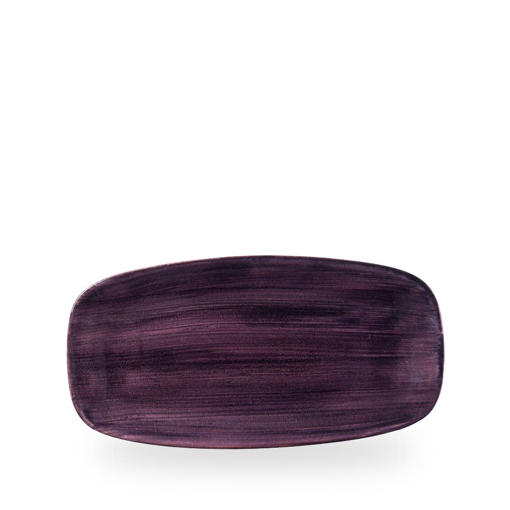 Churchill Stonecast Patina Deep Purple Platte Rechteckig 29.8 x 15.3 cm