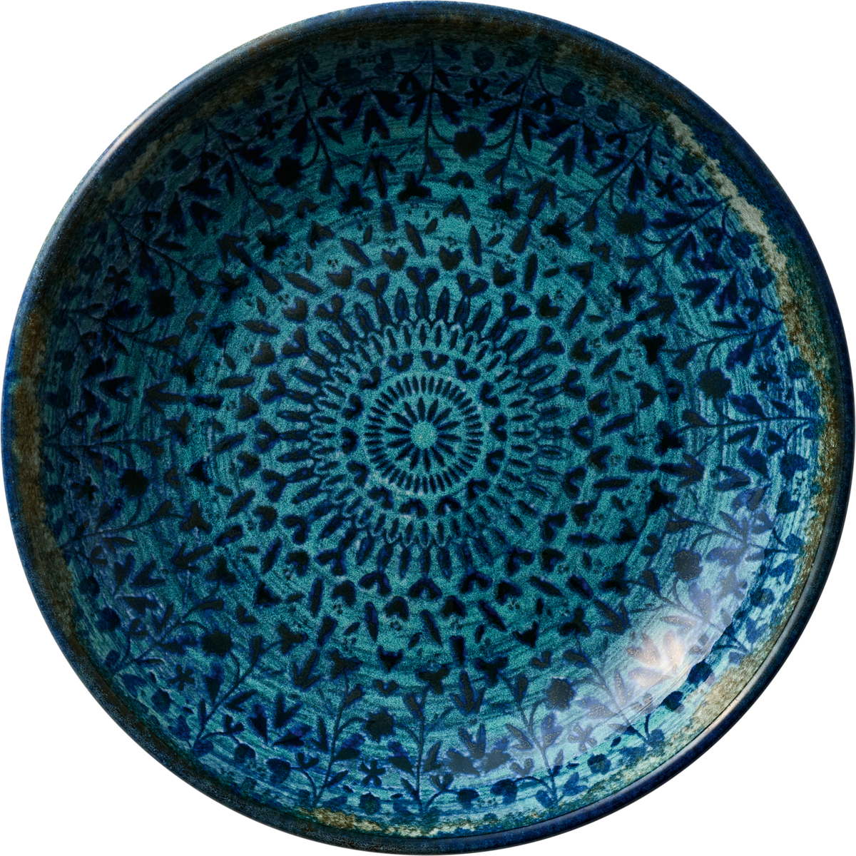 Mirage - Teller tief rund coup indigo 21cm