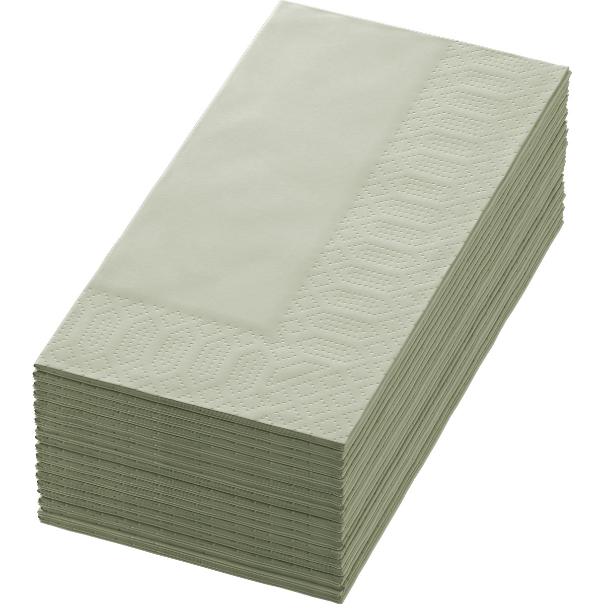 Zelltuchservietten, 40 x 40 cm, 3-lagig 1/8 Buchfalz, pistachio green