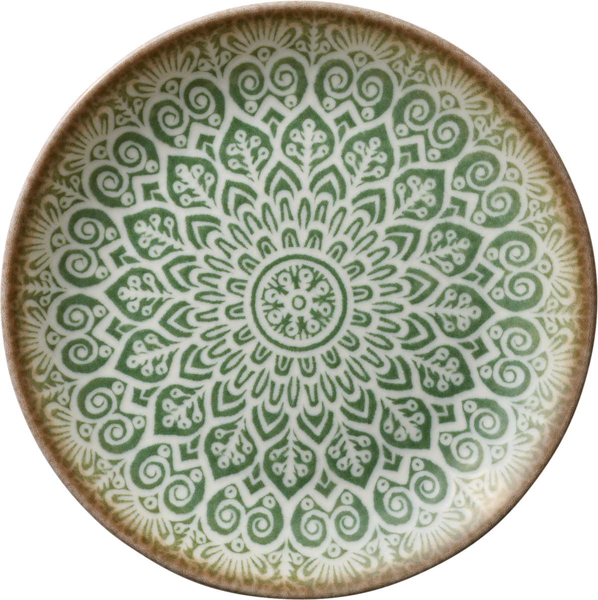 Soulmate - Teller flach rund coup jade 15cm
