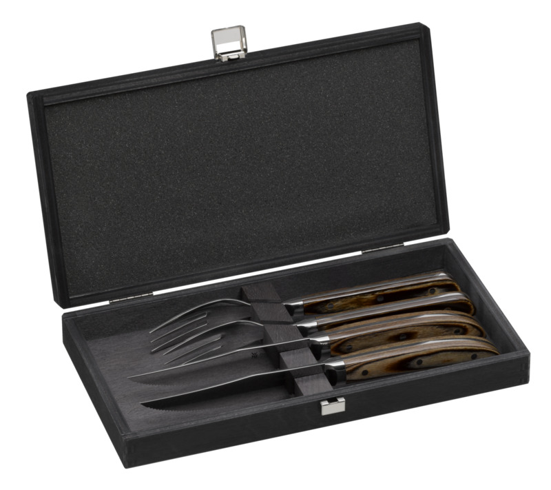 Rodeo - Steak Set im Koffer, 4 teilig