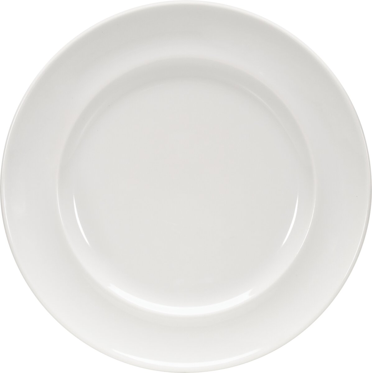 Enjoy - Teller flach rund schmale Fahne, 28 cm