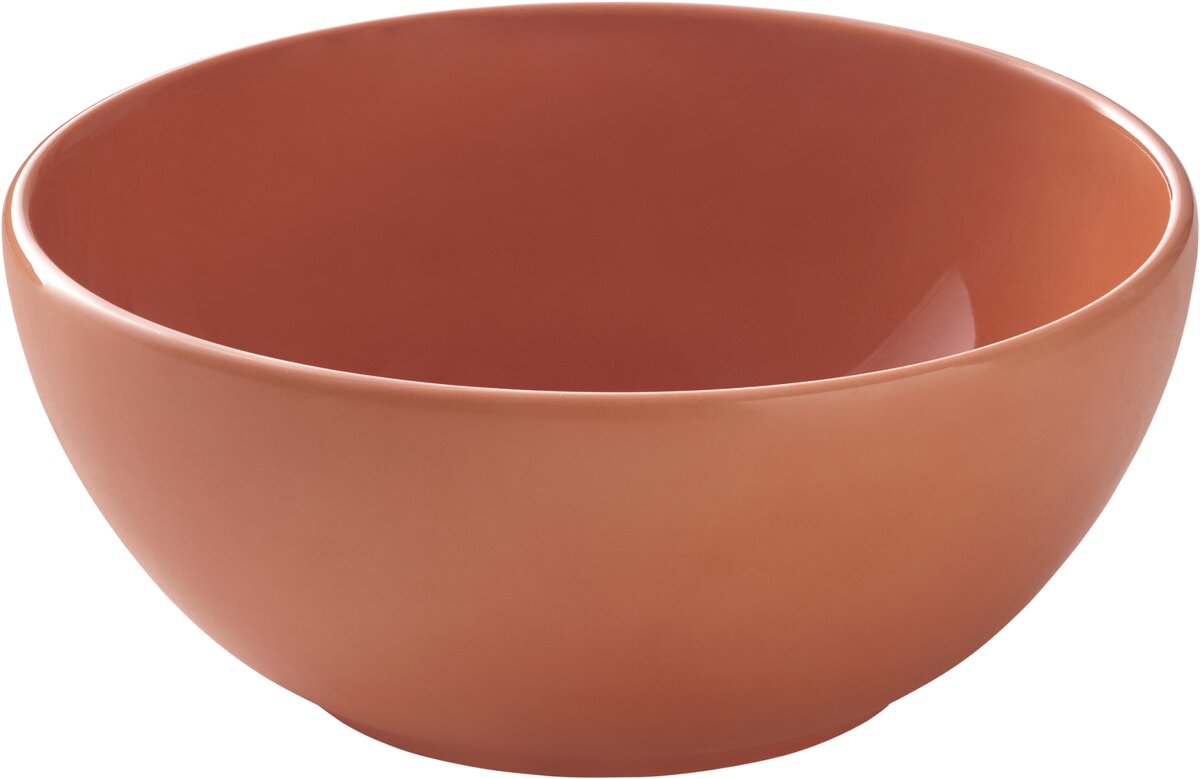 Sandstone Orange uni - Schüssel rund, 15 cm, 0.65 ltr.