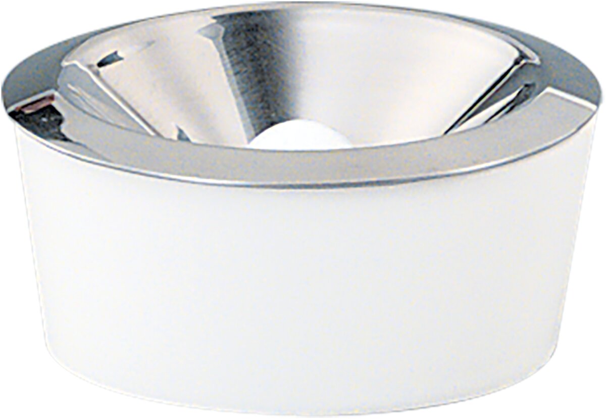 Windascher komplett, inkl. Edelstahleinsatz, 12 cm