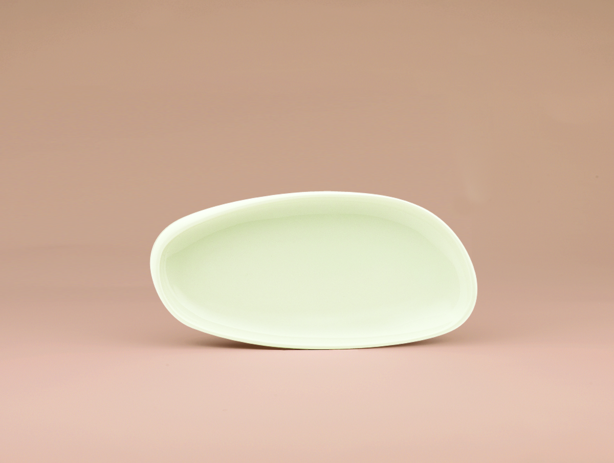  Wellcome - Platte coup oval, 18 cm