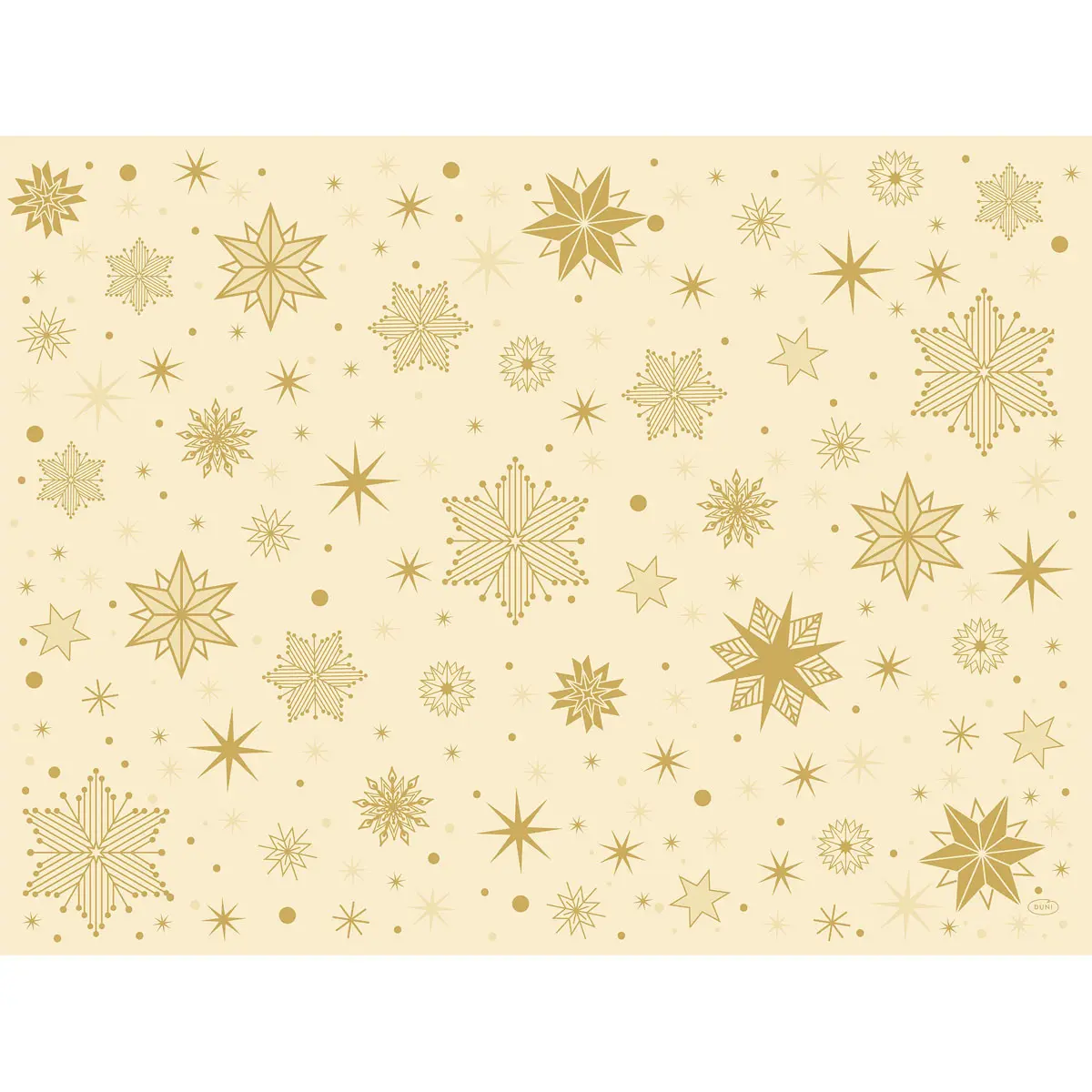 Tischsets Papier - Stargazing Cream, 30 x 40 cm
