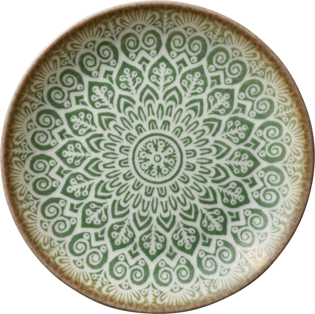Soulmate - Teller flach rund coup jade 21cm