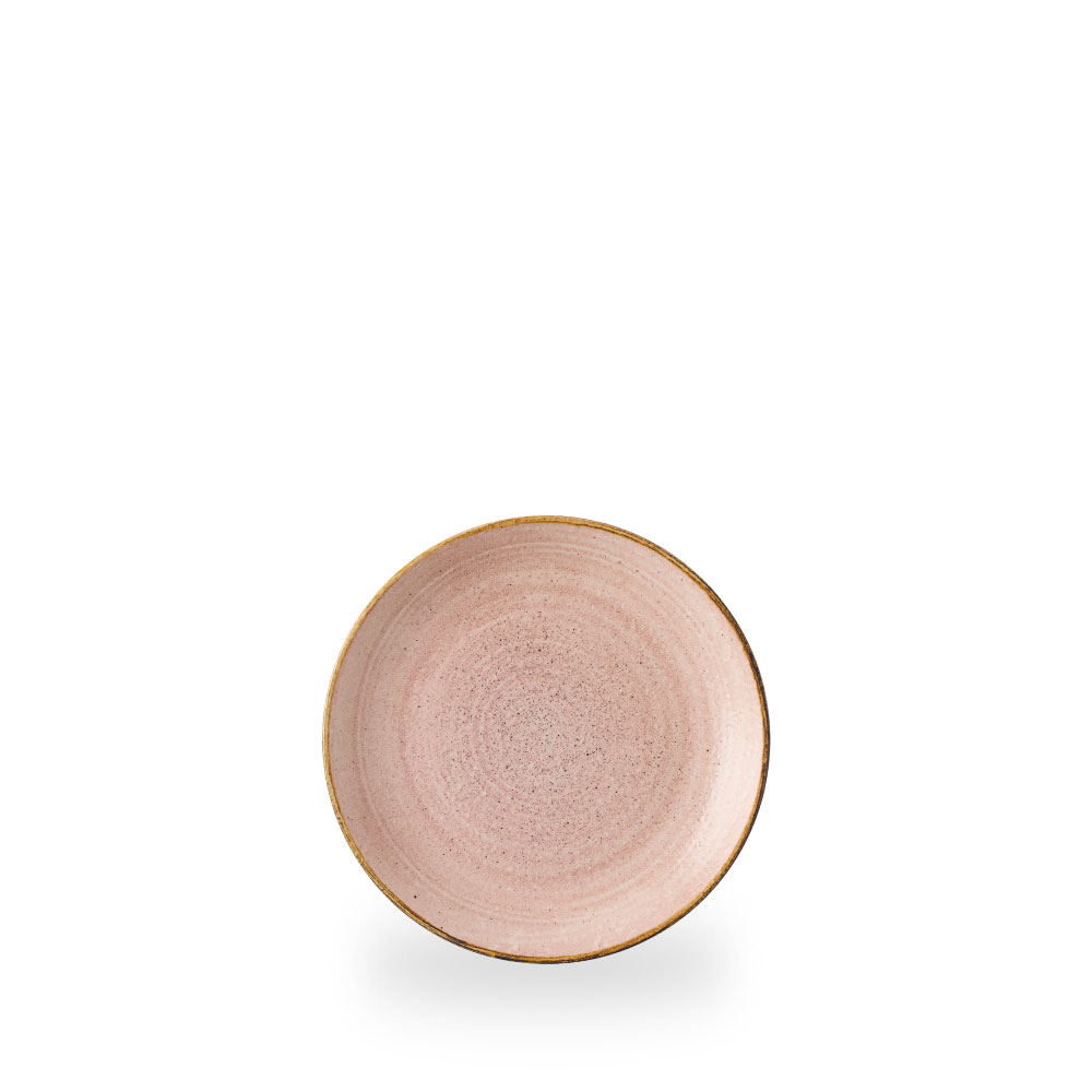 Churchill Stonecast Raw Terracotta Teller Flach Coup 16,5 cm