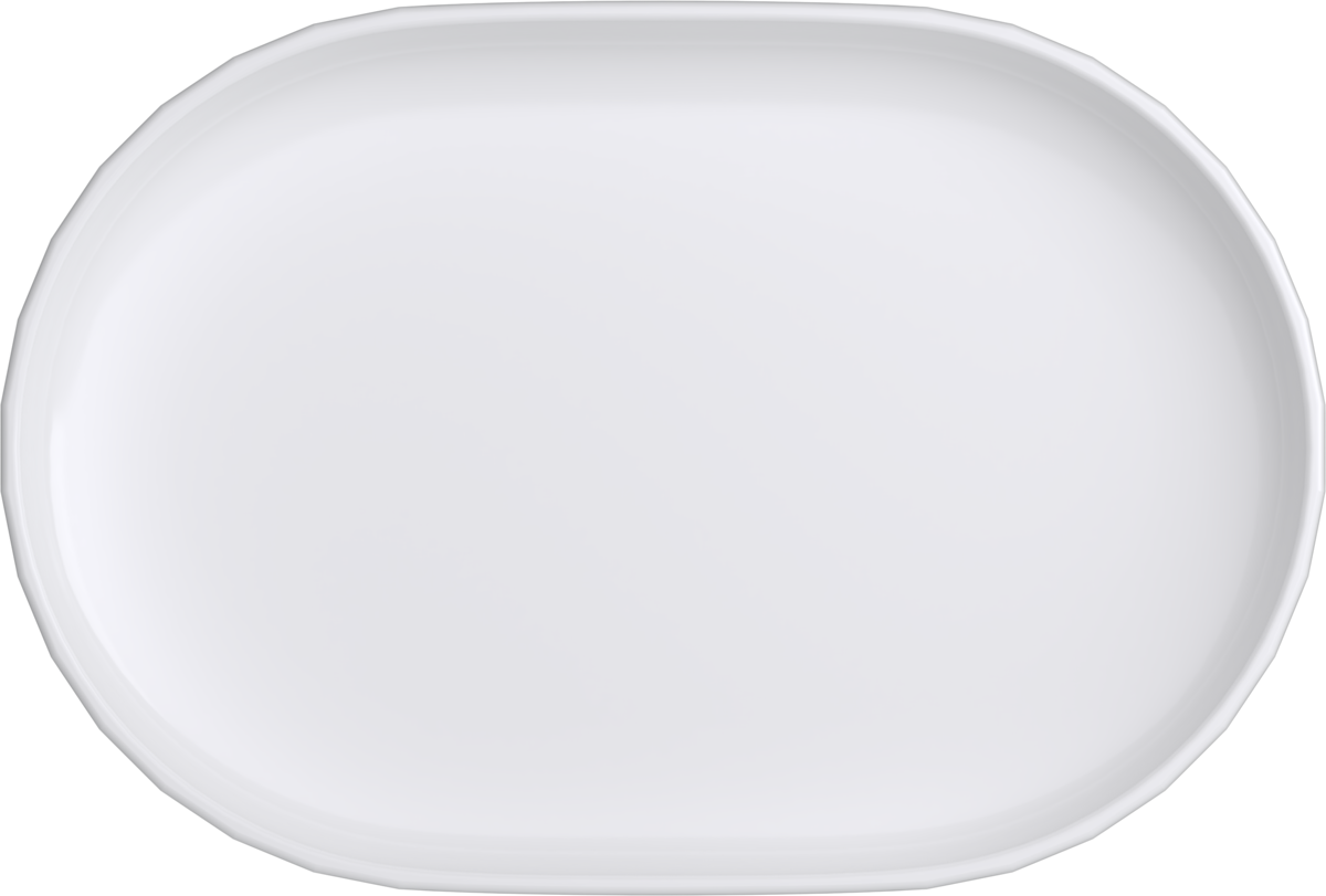 Edge - Platte oval 24x16cm