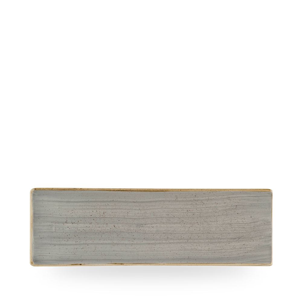Churchill Stonecast Grey Tablett Mit Griff 32,3 x 10,5 cm