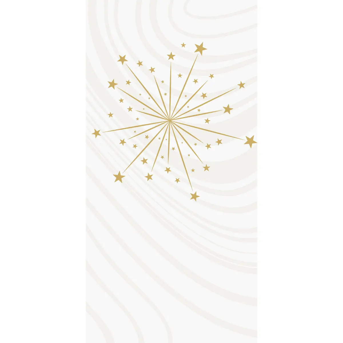 Bio Dunisoft Servietten - Sparkly white, 40 x 40 cm, 1/8 Falz