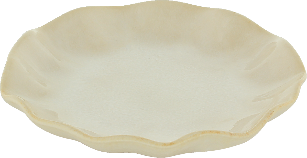 Nami - Teller flach rund dune 16cm