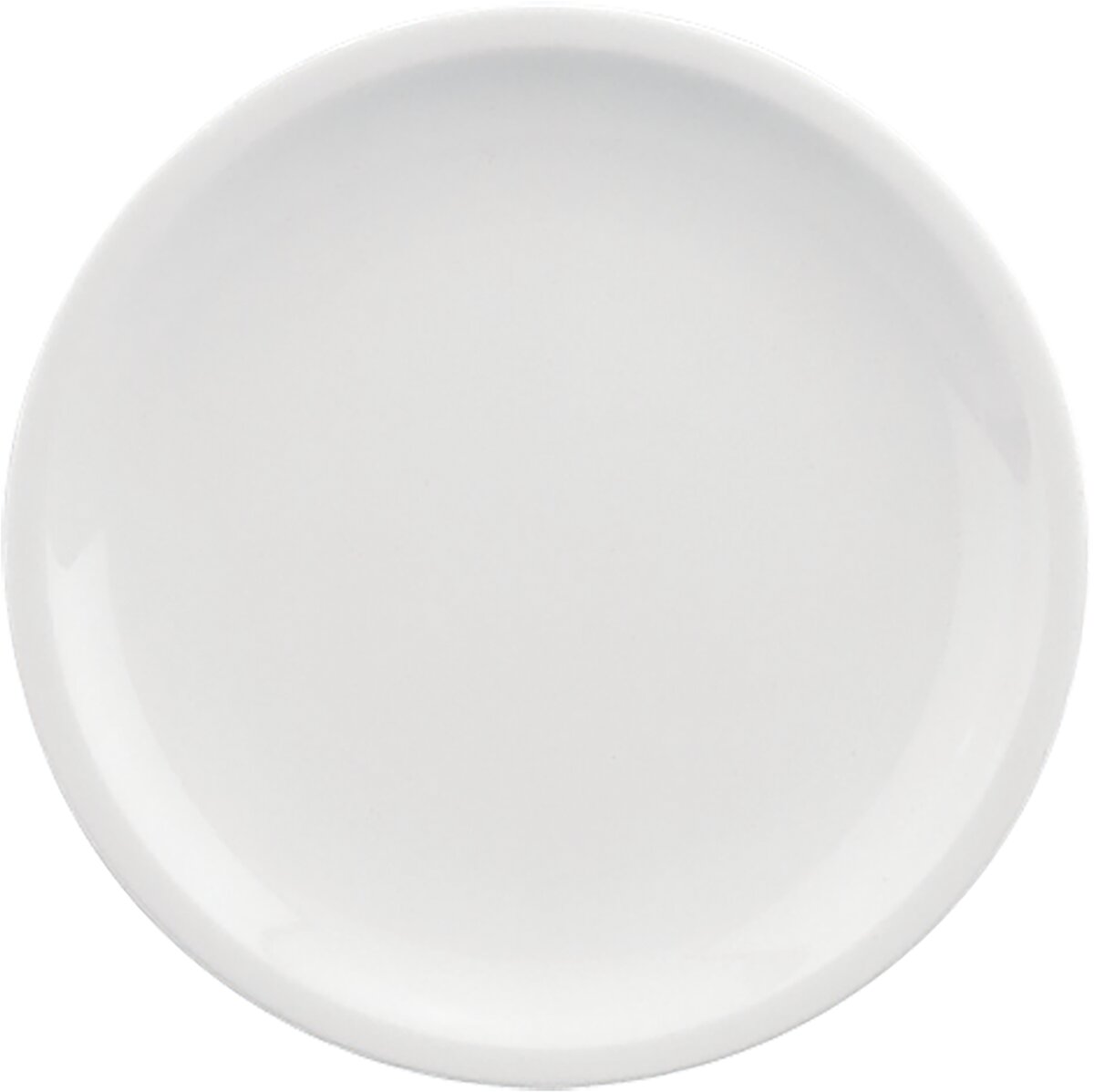 Form 898 - Teller flach rund coup, 21 cm