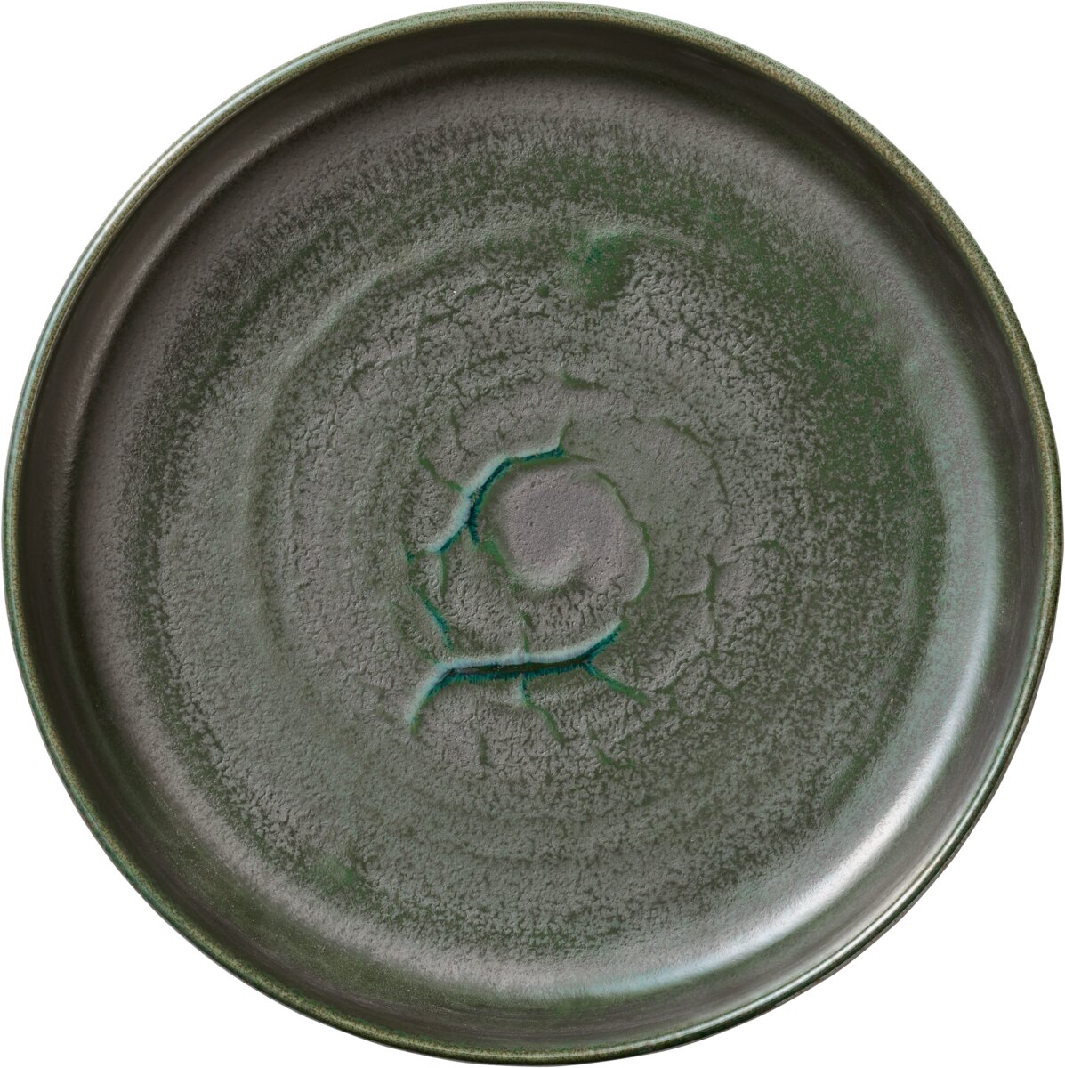 Perfect Match Avocado - Teller tief rund hoher Rand, 24 cm