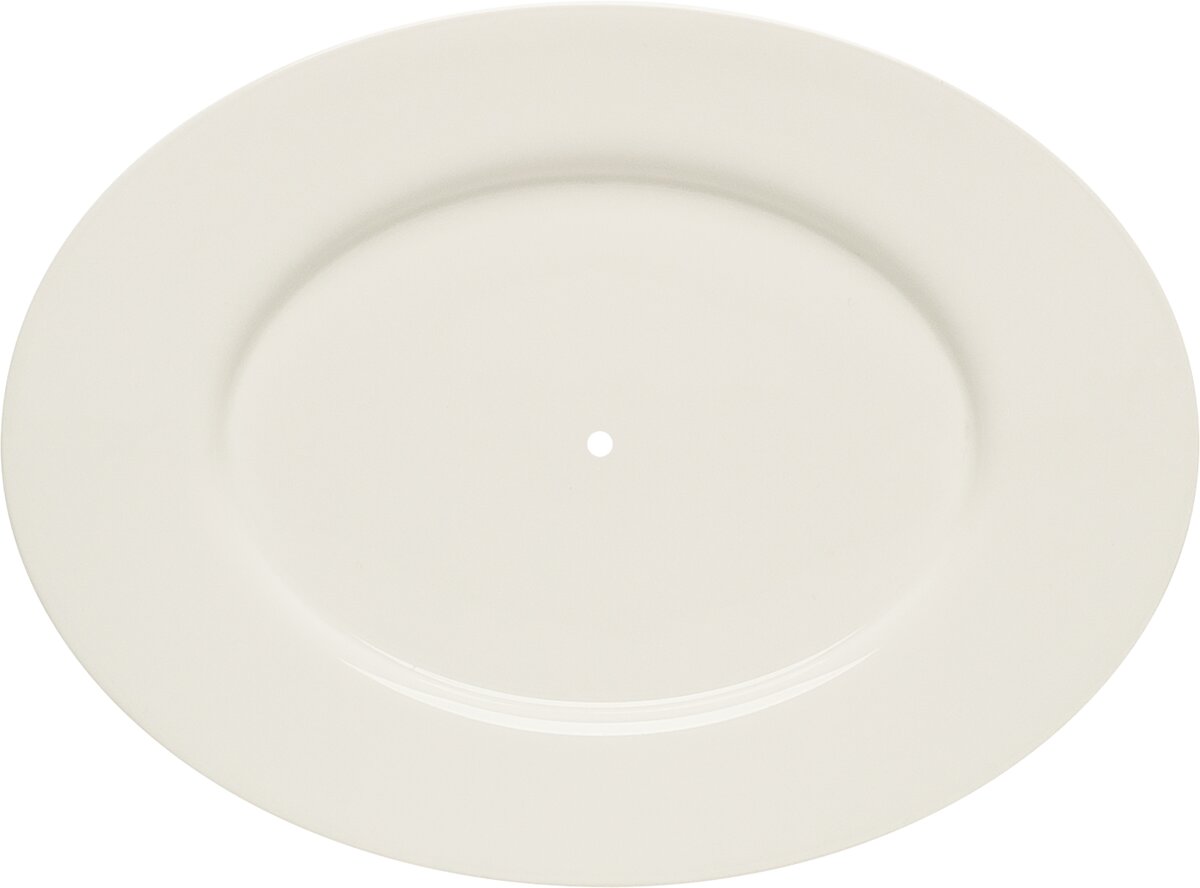 Purity - Etageren-Platte oval Fahne, 24 cm