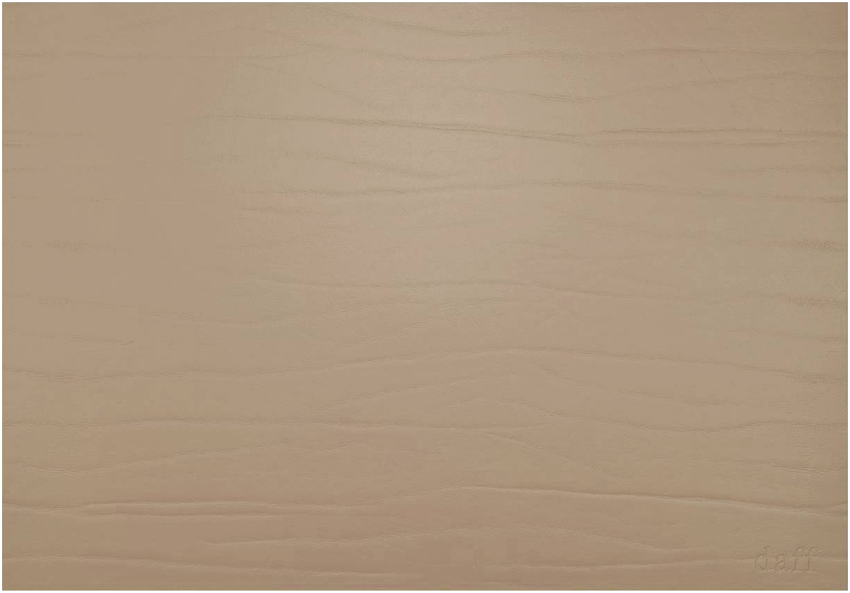 Tischset Dumbo Leatherixx, Taupe, 31 x 42 cm