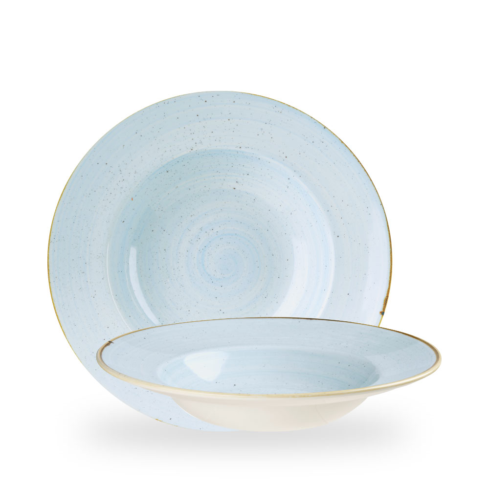Churchill Stonecast Duck Egg Teller Tief 28 cm