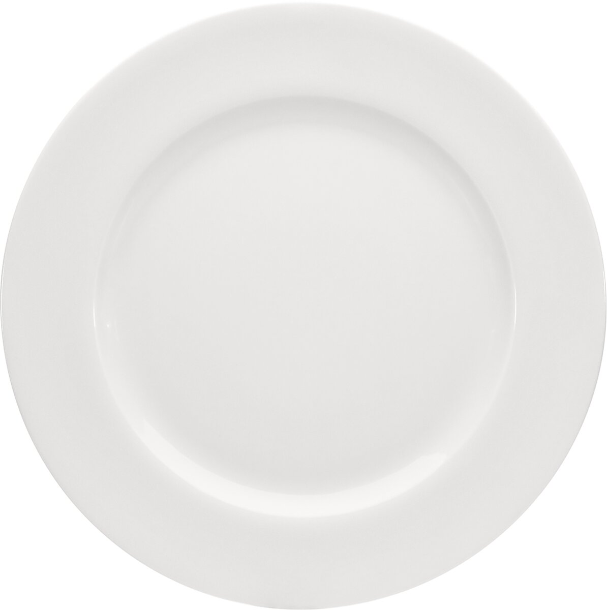 Maitre - Teller flach rund breite Fahne, 26 cm