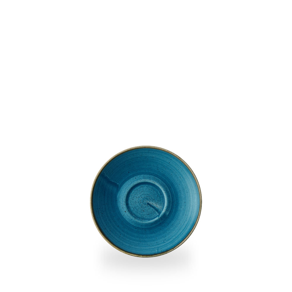 Churchill Stonecast Java Blue Cappuccino-Untertasse 15,6 cm