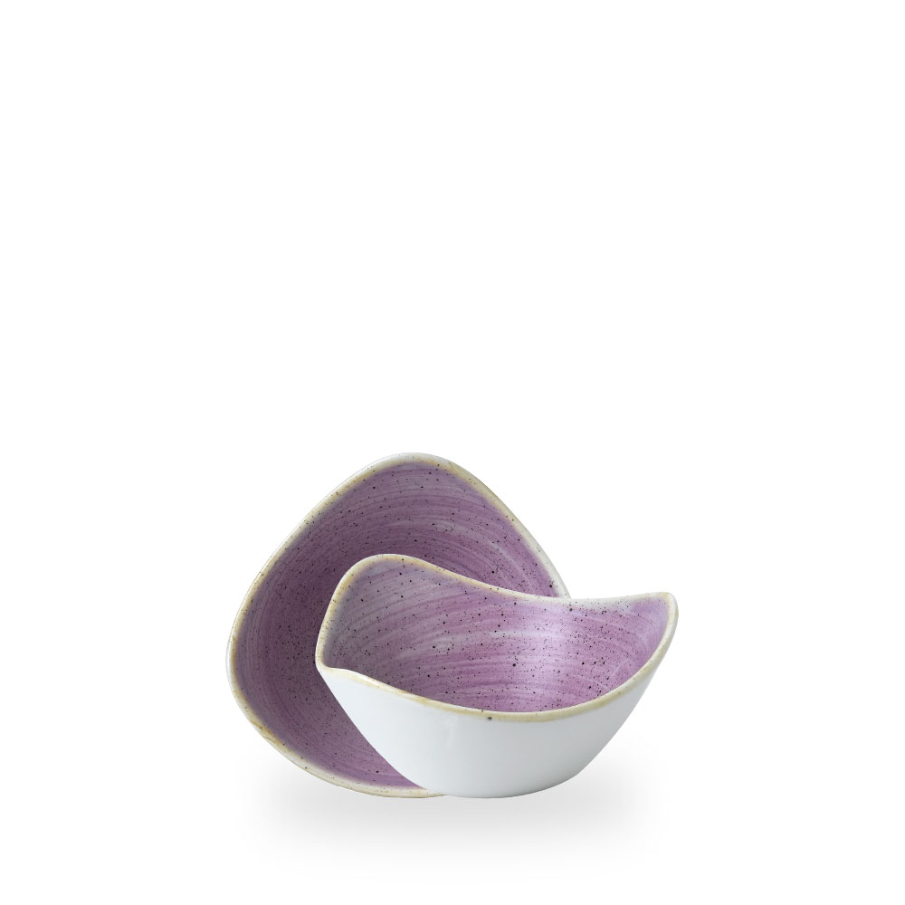 Churchill Stonecast Lavender Schale Dreieckig 15,3 cm