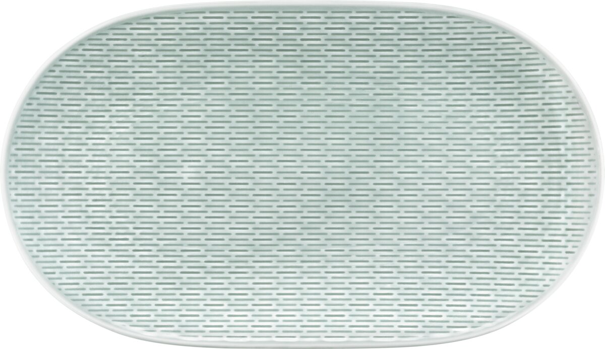 Scope glow SEA - Platte oval coup Struktur 23 x 15 cm