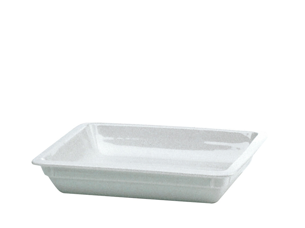 Porzellaneinsatz 2/3 für Chafing Dish