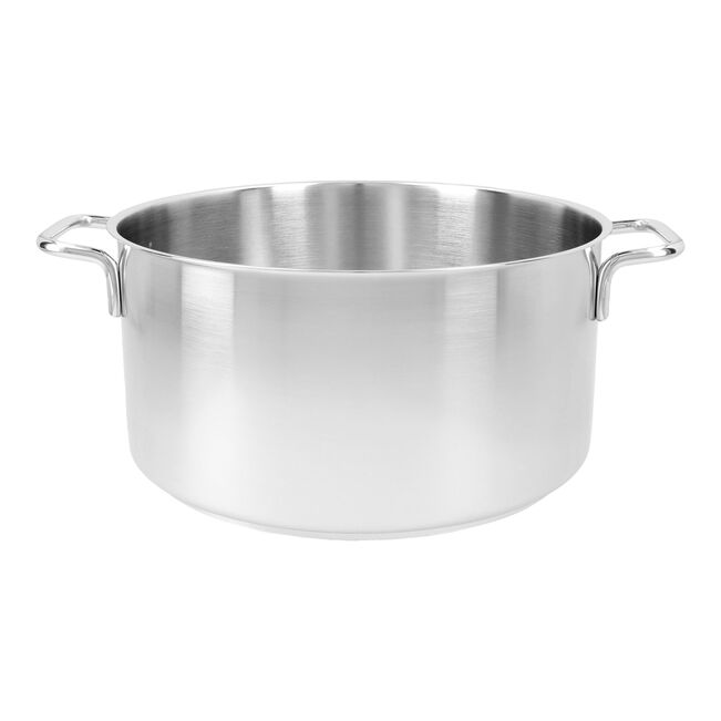 Bratentopf ohne Deckel, 28 cm, rund, 18/10 Edelstahl
