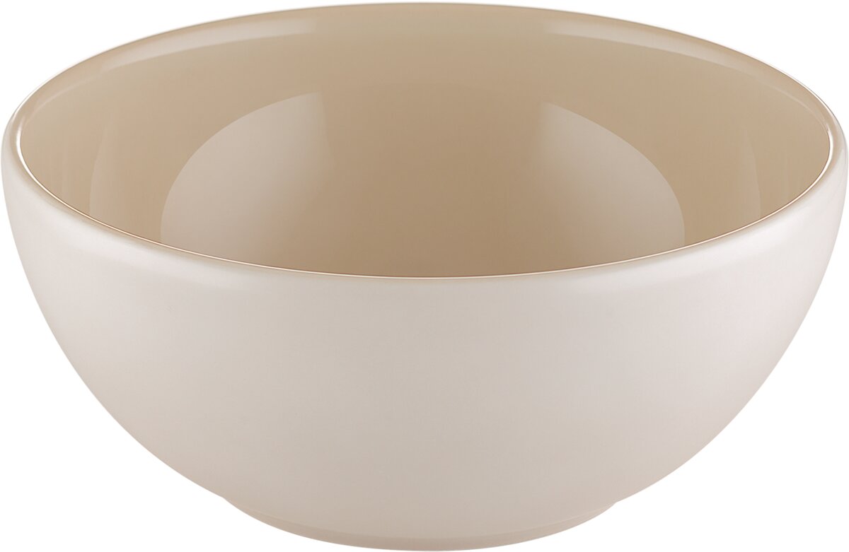 Sandstone Beige uni - Schüssel rund, 15 cm, 0.65 ltr.