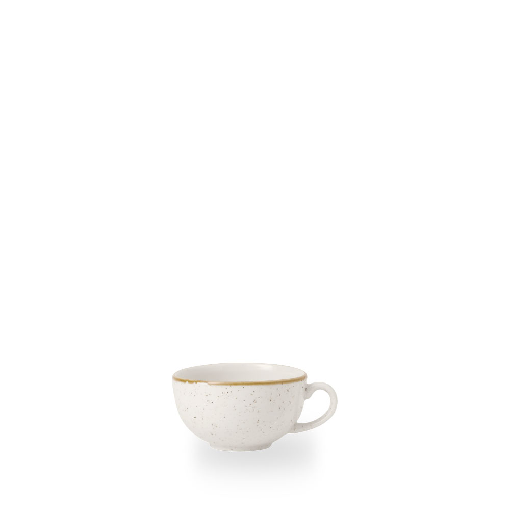 Churchill Stonecast Barley White Cappuccino Cup 10Oz 