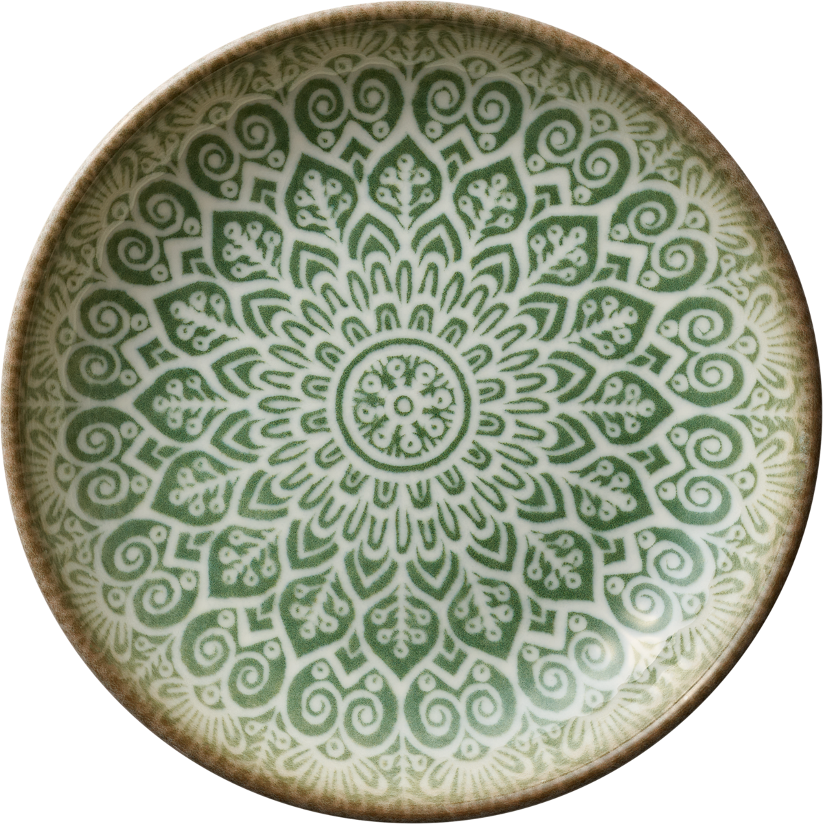 Soulmate - Teller tief rund coup jade 21cm