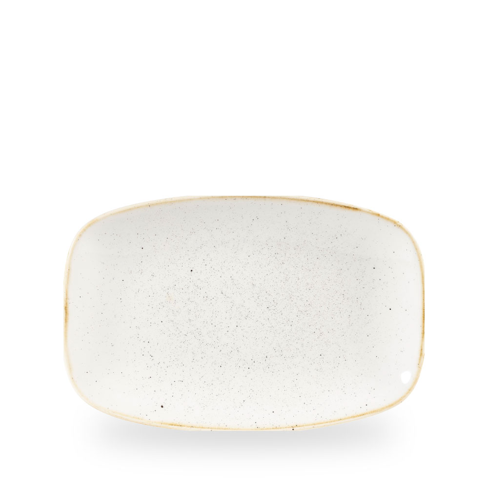 Churchill Stonecast Barley White Oblong Chefs Platte 30 x 19.9 cm