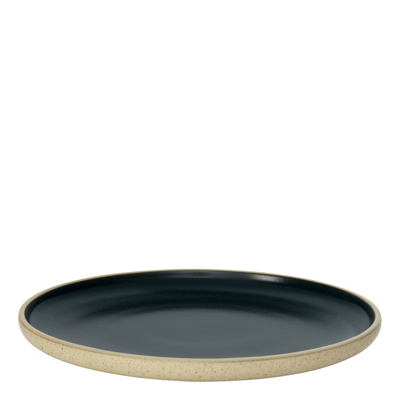 Style Lights - Teller flach LAGOON bicolor dunkel Ø 22 cm