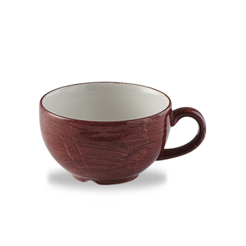 Stonecast - Patina Rust Red Cappuccino Tasse, 0,22 ltr.