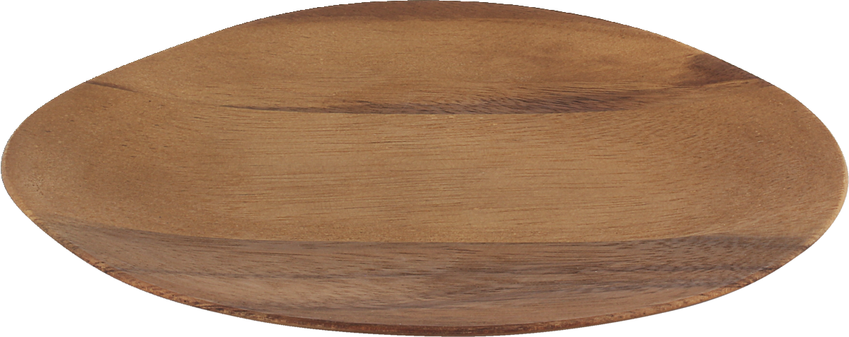 Spotlights - Teller flach asymmetrisch 23x19cm