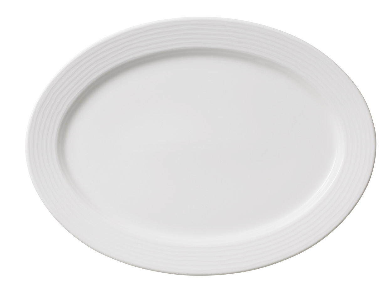 Sedona Function - Teller flach oval 32 cm