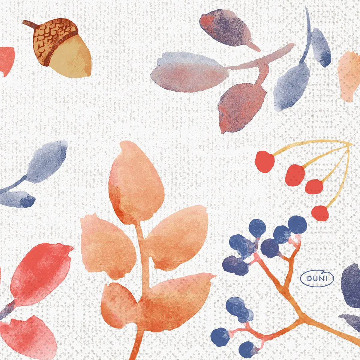 Zelltuchservietten - Autumn Gradient, 24 x 24 cm, 3-lagig, 1/4 Falz