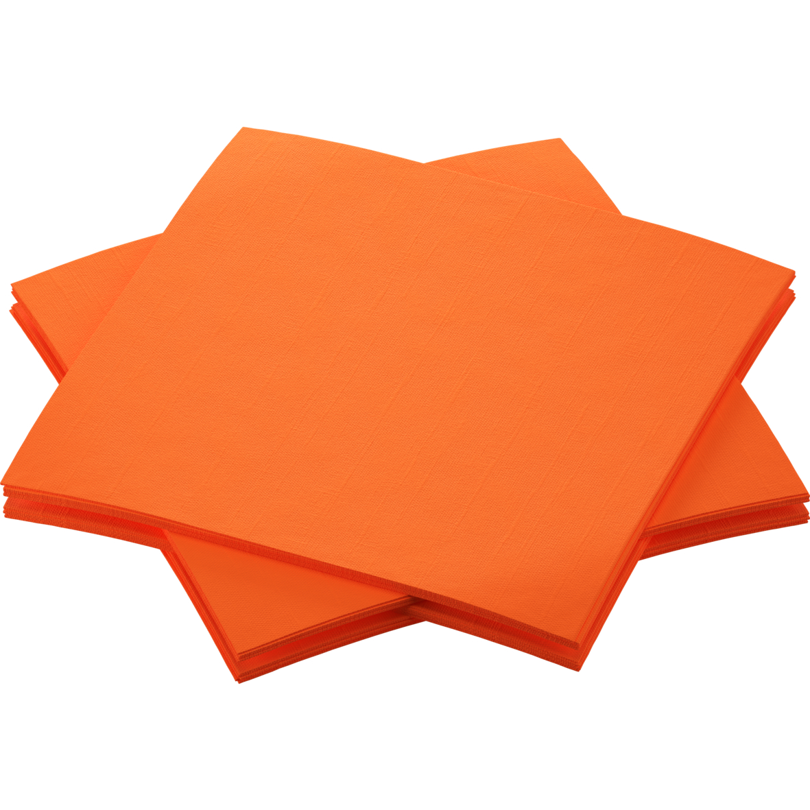 BIO Dunisoft-Servietten, 20 x 20 cm, Sun Orange