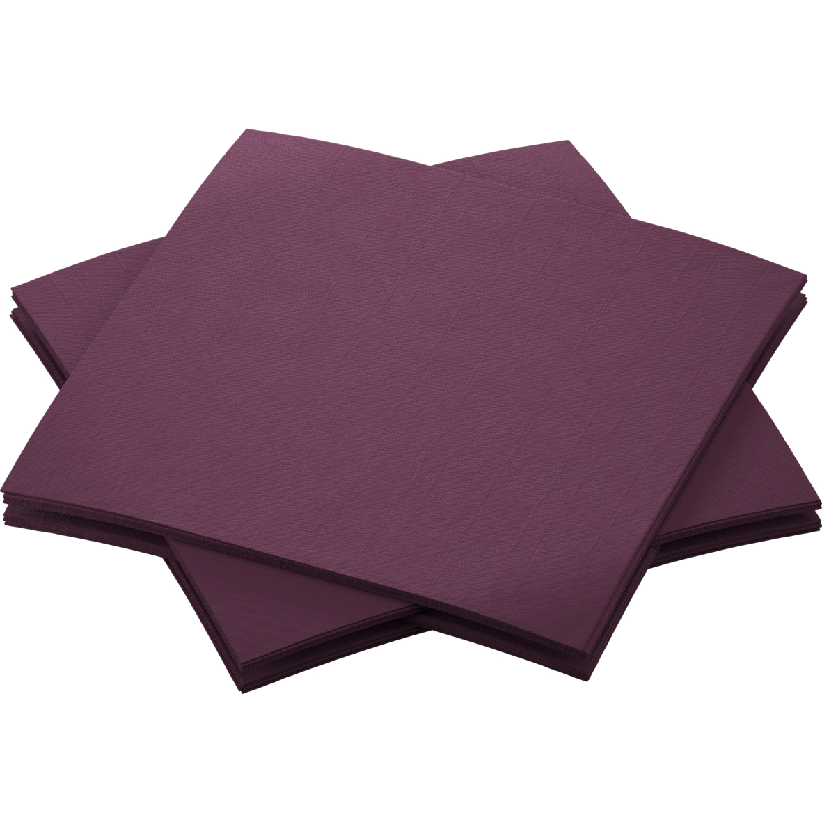 BIO Dunisoft-Servietten, 20 x 20 cm, plum