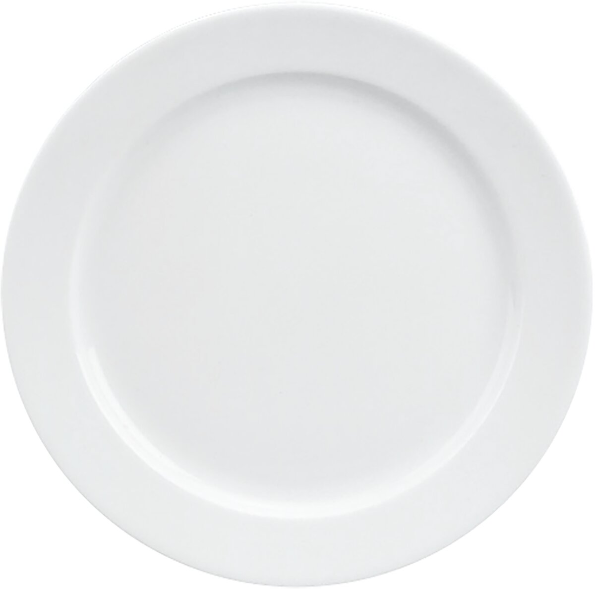 Form 898 - Teller flach rund Fahne, 19 cm