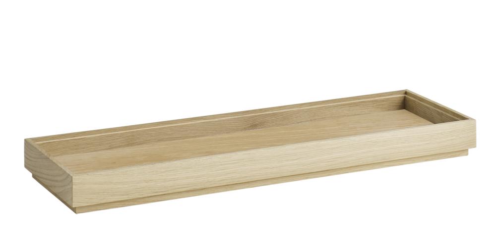 Valo - GN 2/4 Holzbox aus geöltem Eichenholz